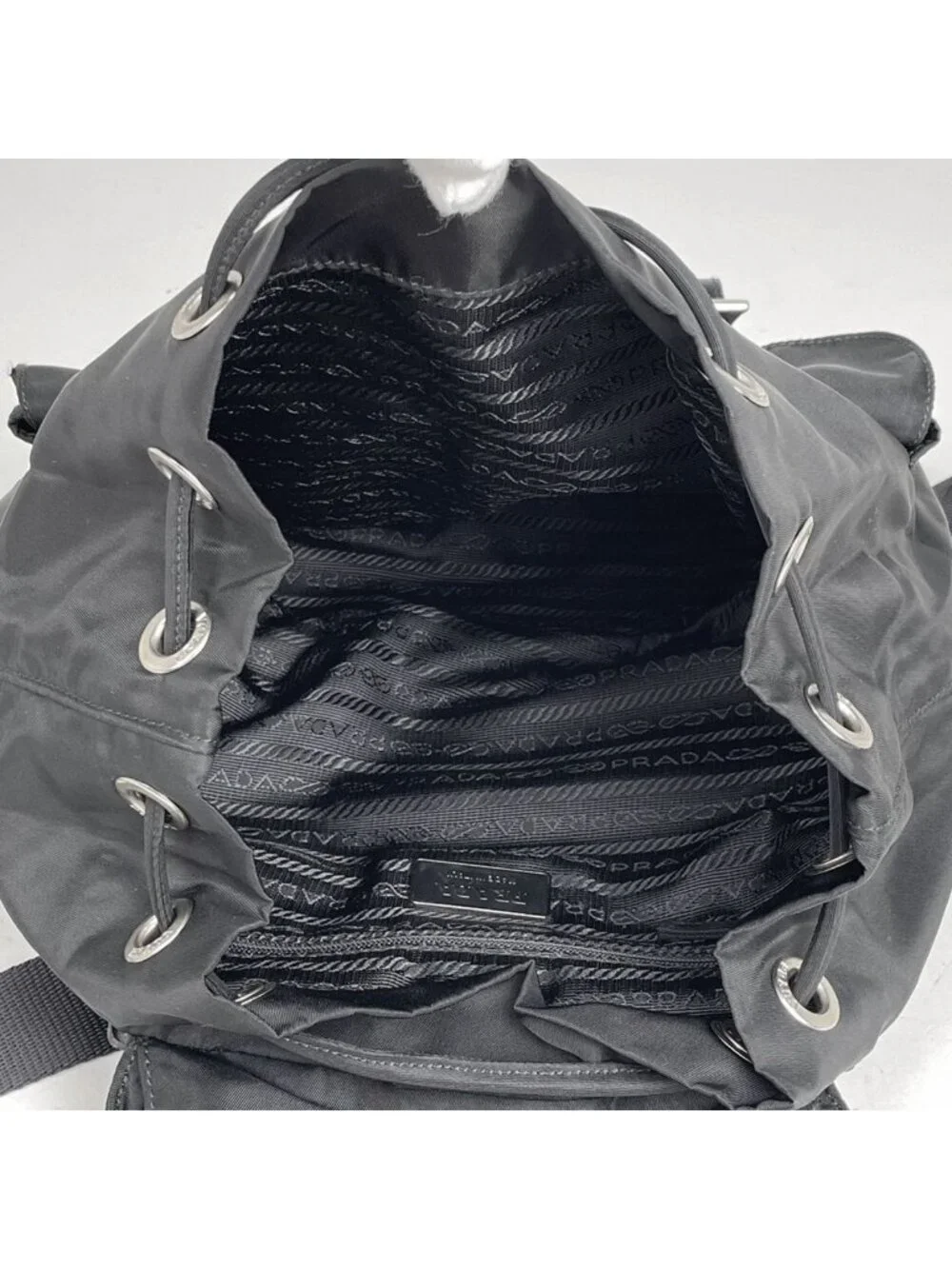 Prada Backpack Nylon Nero